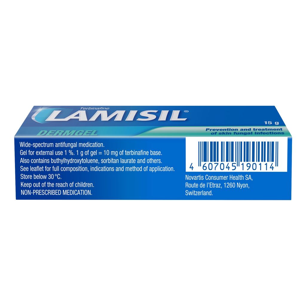 Ламизил Дермгель, 1%, гель для наружного применения, 15 г, 1 шт.
