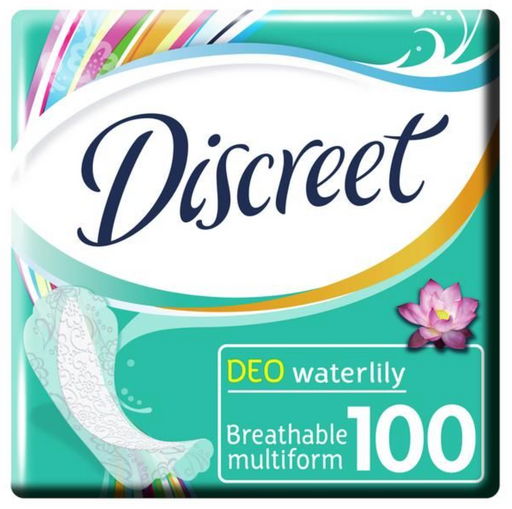 Discreet Deo Water Lily Multiform прокладки ежедневные, прокладки гигиенические, 100 шт.